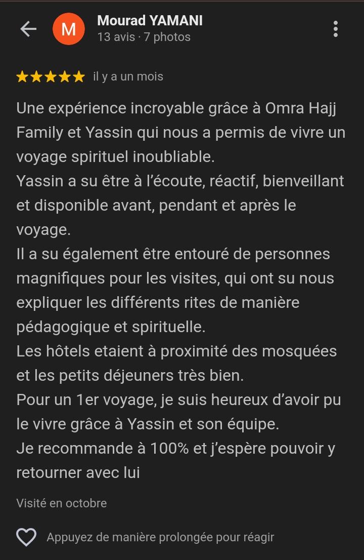 Avis client 1